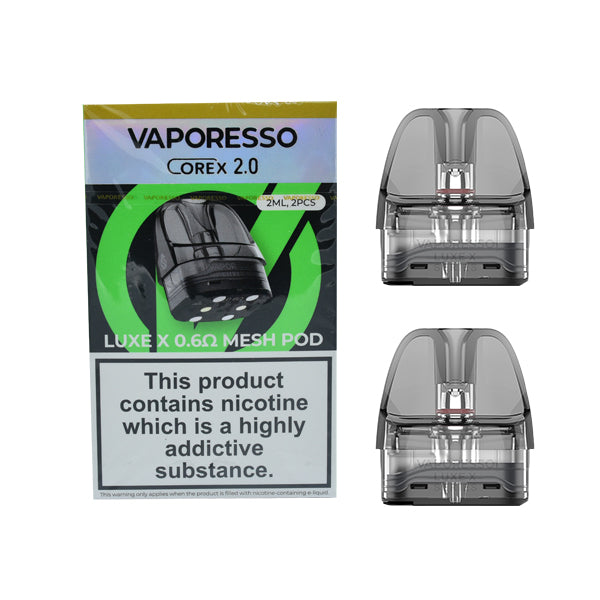 Vaporesso - Luxe X Pods 0.6 </br>(2 Pack)