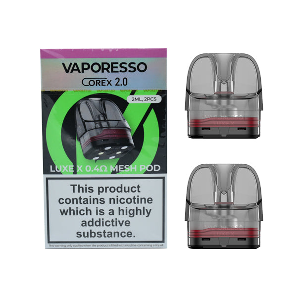 Vaporesso - Luxe X Pods 0.4 </br>(2 Pack)
