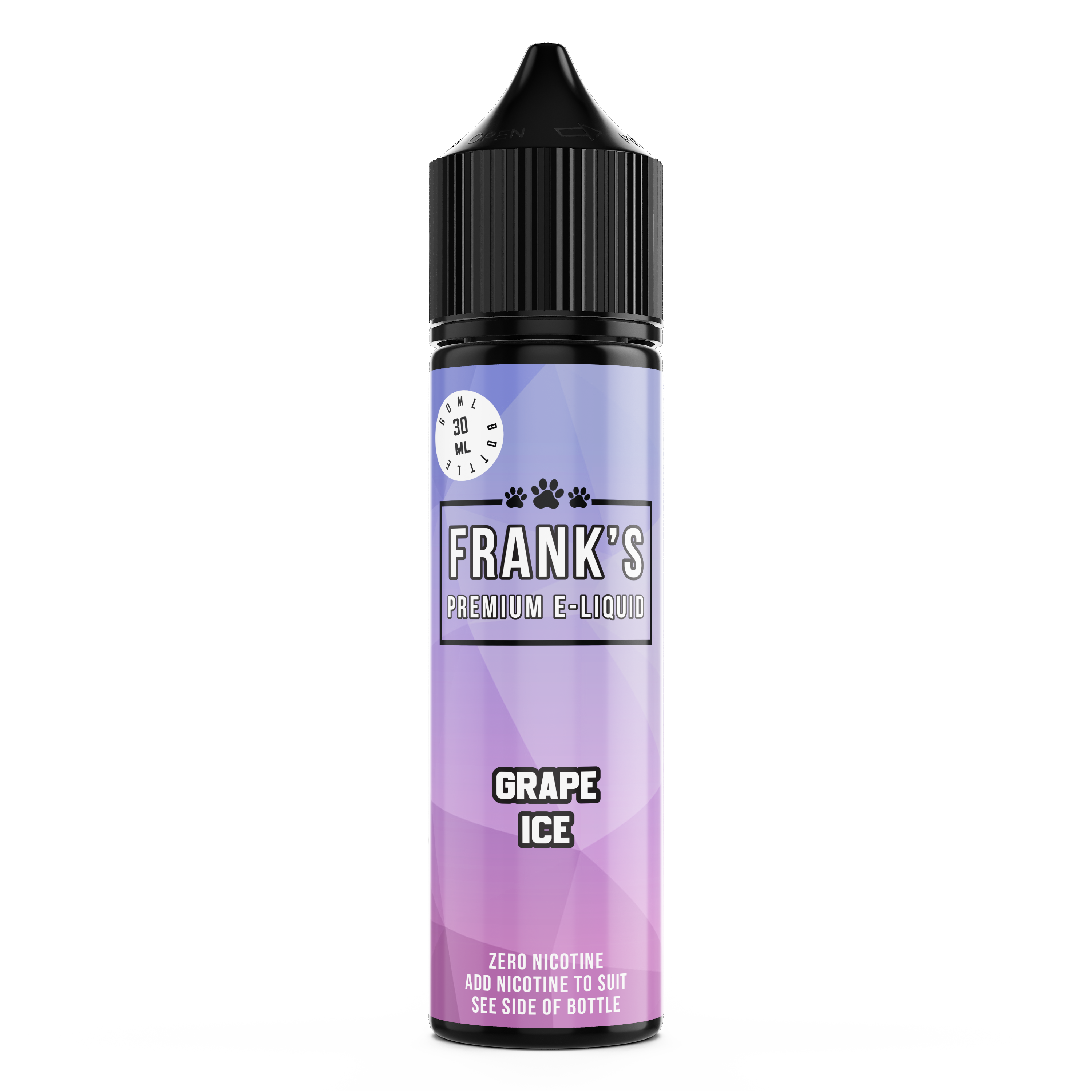 Frank's - Grape Ice - Longfill - 0 to 10mg