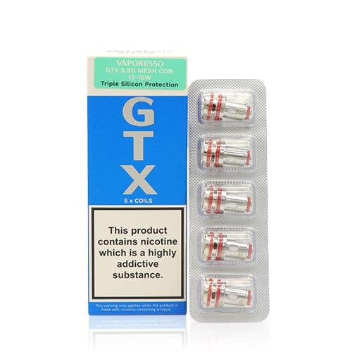 Vaporesso - Gtx Coils 0.8 </br>(5 Pack)