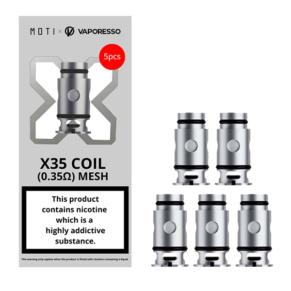 Vaporesso - Moti X Coils 0.35 </br>(5 Pack)
