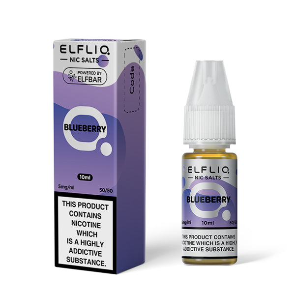 ELFLIQ - BLUEBERRY - NIC SALT 5MG