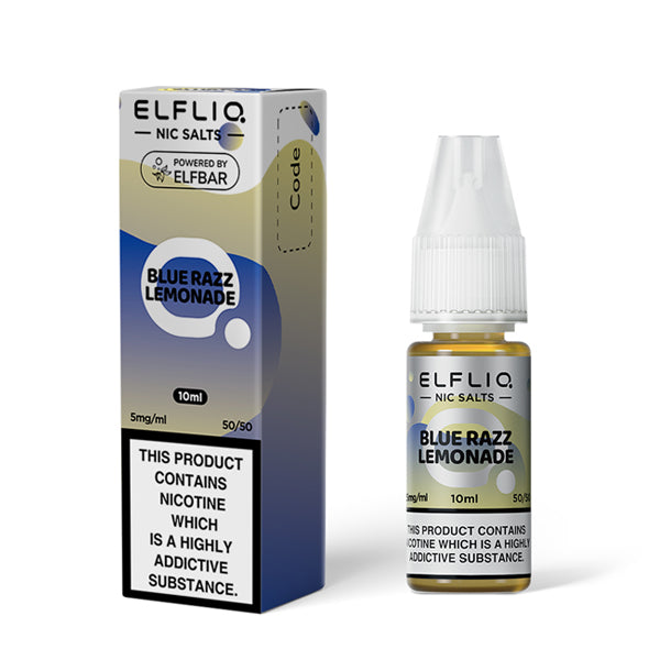 ELFLIQ - BLUE RAZZ LEMONADE - NIC SALT 5MG