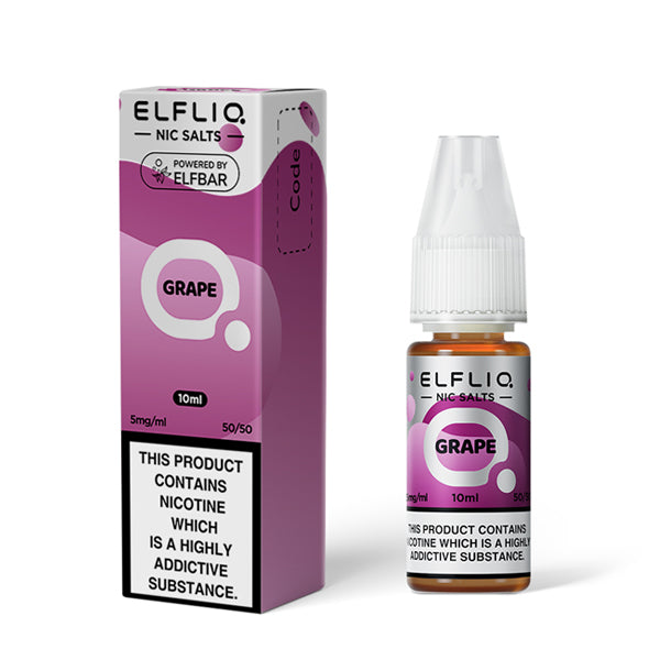 ELFLIQ - GRAPE - NIC SALT 5MG