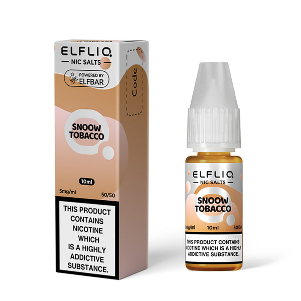 ELFLIQ - SNOW TOBACCO - NIC SALT 5MG
