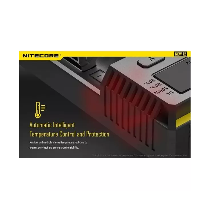 NITECORE - INTELLICHARGER i2 - BATTERY CHARGER