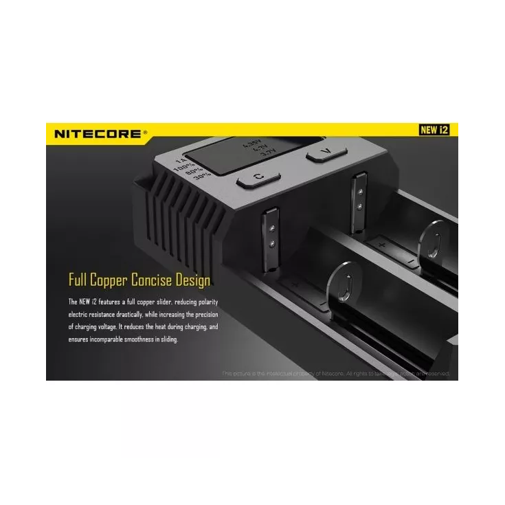 NITECORE - INTELLICHARGER i2 - BATTERY CHARGER