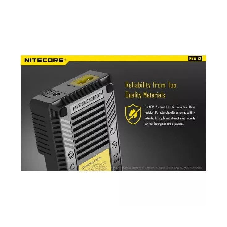 NITECORE - INTELLICHARGER i2 - BATTERY CHARGER