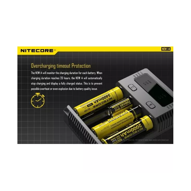 NITECORE - INTELLICHARGER i4 - BATTERY CHARGER