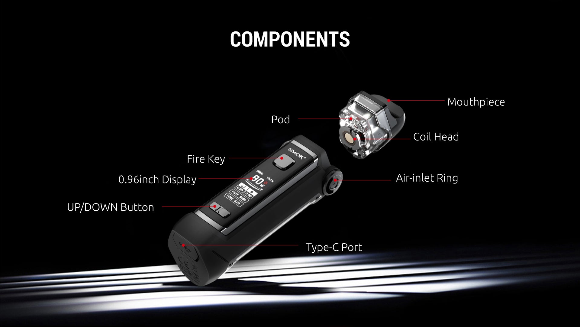 Smok - IPX80 Kit - Red