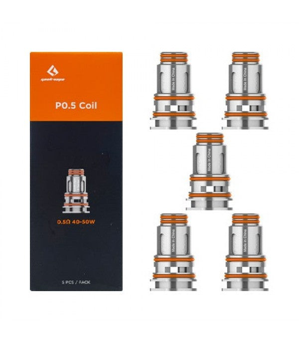Geek Vape - P Coil </br>5 Pack 0.5 Ω