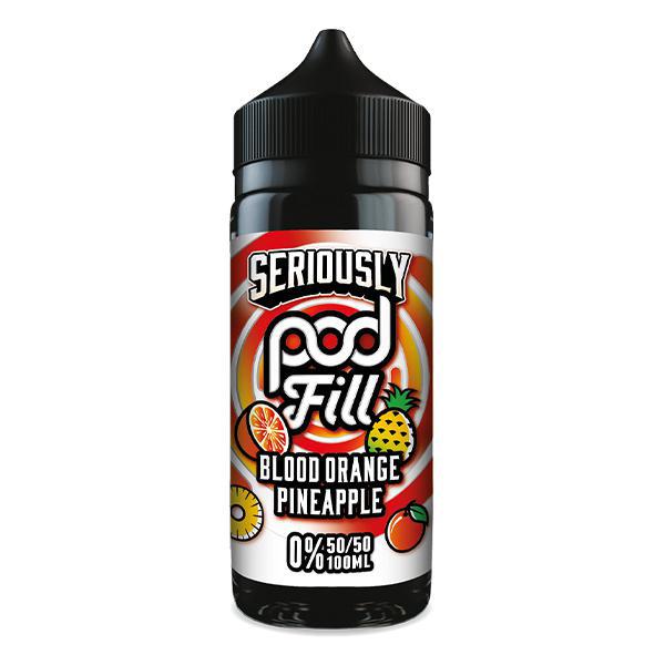 SERIOUSLY PODFILL - BLOOD ORANGE PINEAPPLE - 100ML