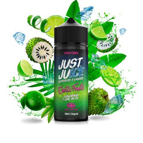 JUST JUICE - GUANABANA & LIME ON ICE - 100ML