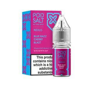 Pod Salt - Blue Razz Cherry Blast - Nic Salt - 10MG