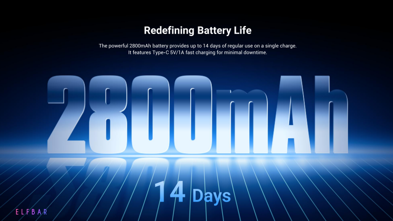 ELFBAR - ELFX MEGA KIT - SILVER