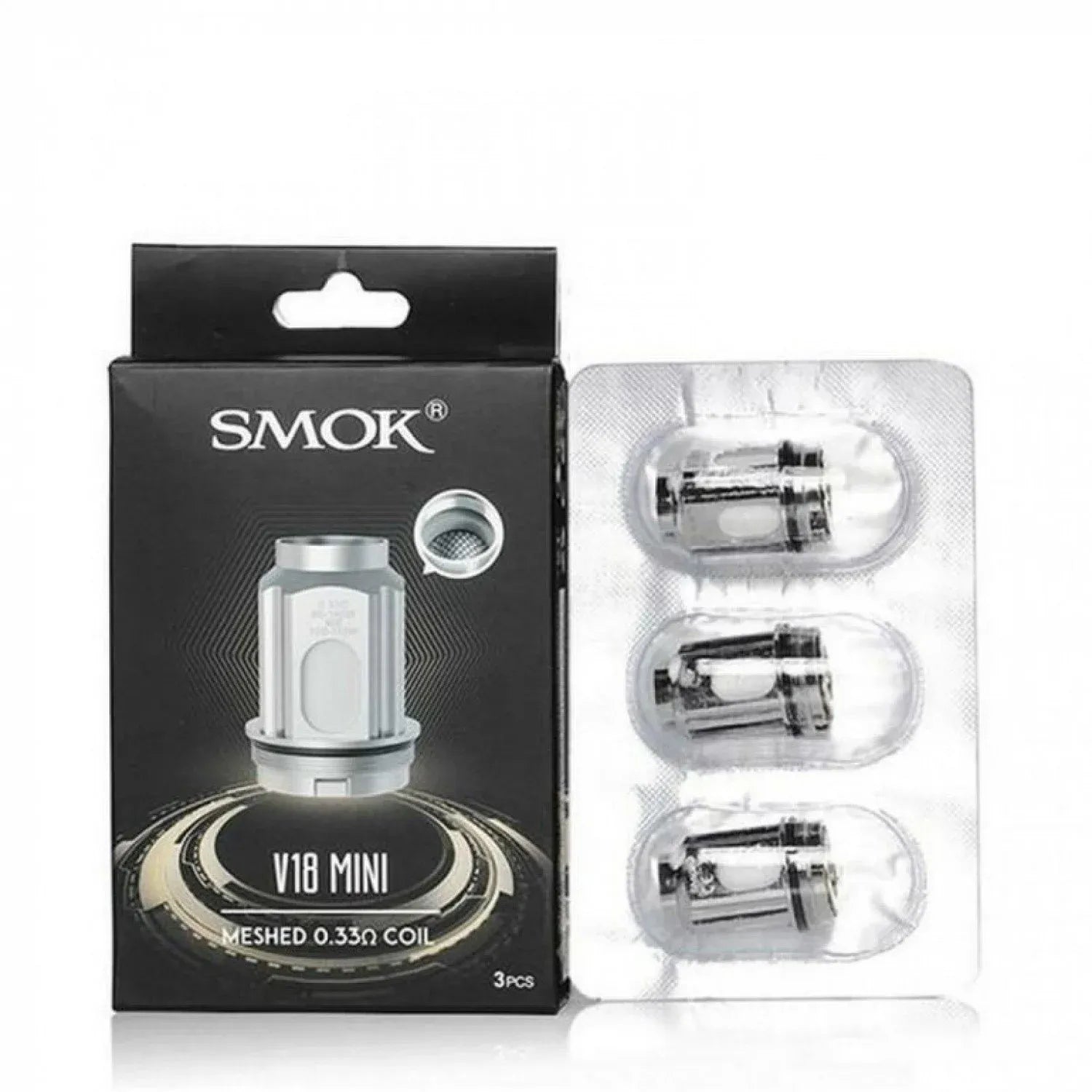 Smok - V18 Mini 0.33 Tank Coils </br>(3 Pack)