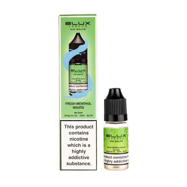 ELUX - FRESH MENTHOL MOJITO - NIC SALT 10MG