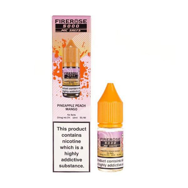 FIREROSE 5000 - PINEAPPLE PEACH MANGO - NIC SALT 10MG