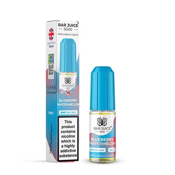 BAR JUICE 5000 - BLUEBERRY WATERMELON - NIC SALT 10MG