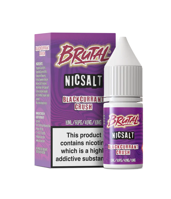 BRUTAL - BLACKCURRANT CRUSH - 10MG
