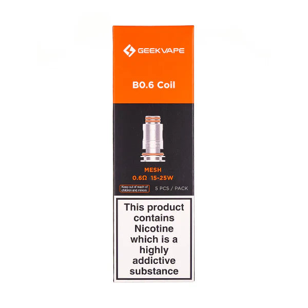 Geek Vape - B Coil </br>5 Pack 0.6 Ω