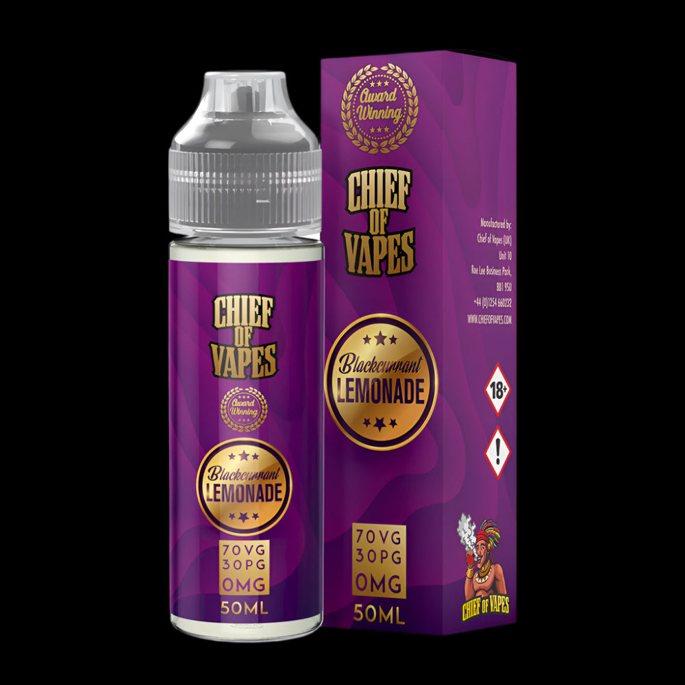 CHIEF OF VAPES - BLACKCURRANT LEMONADE - 50ML