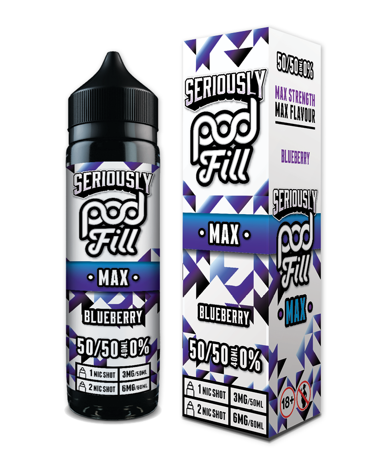 SERIOUSLY POD FILL MAX - BLUEBERRY- 40ML