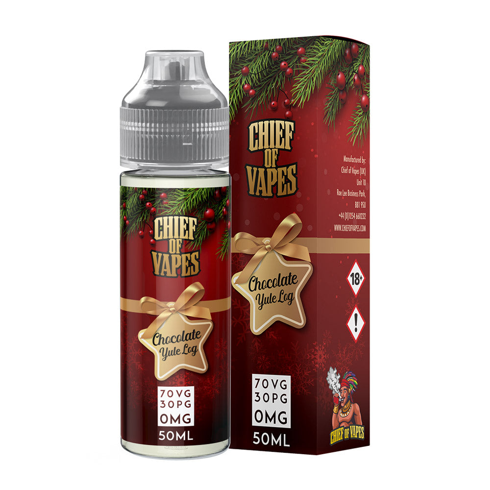 CHIEF OF VAPES - CHOCOLATE YULE LOG - 50ML