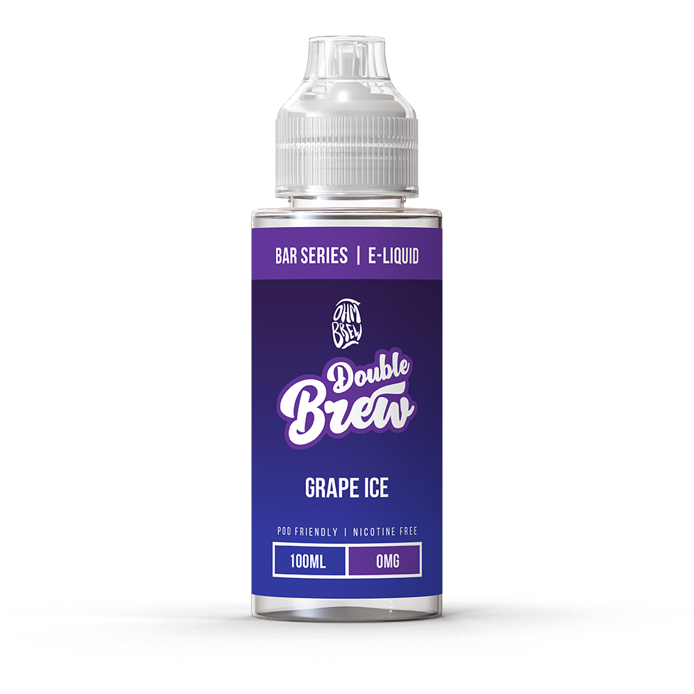 DOUBLE BREW - GRAPE ICE - 100ML