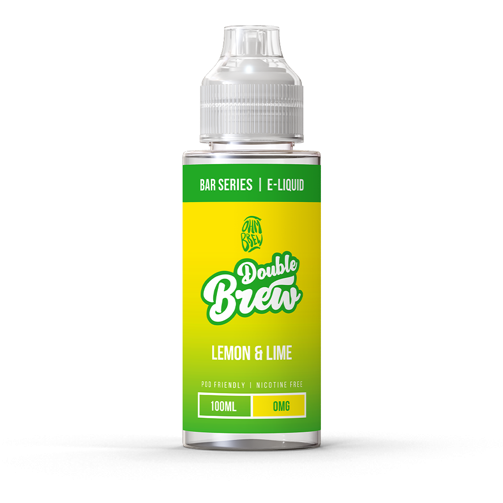 DOUBLE BREW - LEMON AND LIME - 100ML