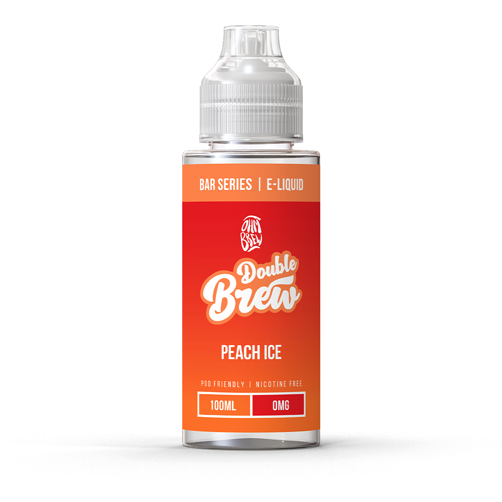 DOUBLE BREW - PEACH ICE - 100ML