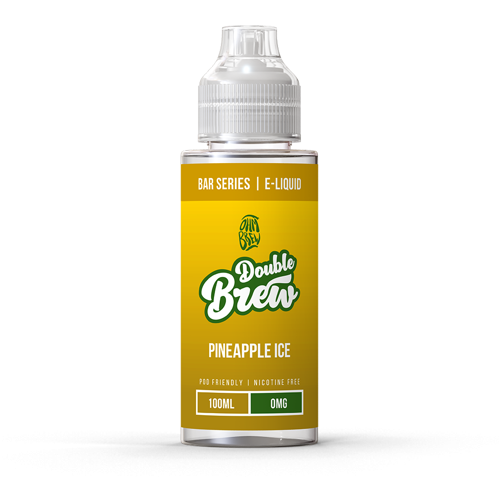 DOUBLE BREW - PINEAPPLE ICE - 100ML