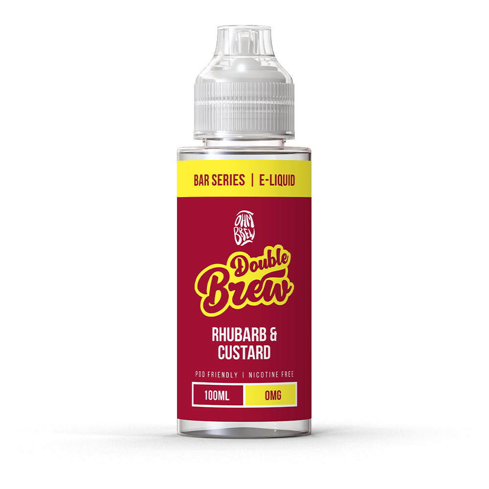 DOUBLE BREW - RHUBARB AND CUSTARD - 100ML