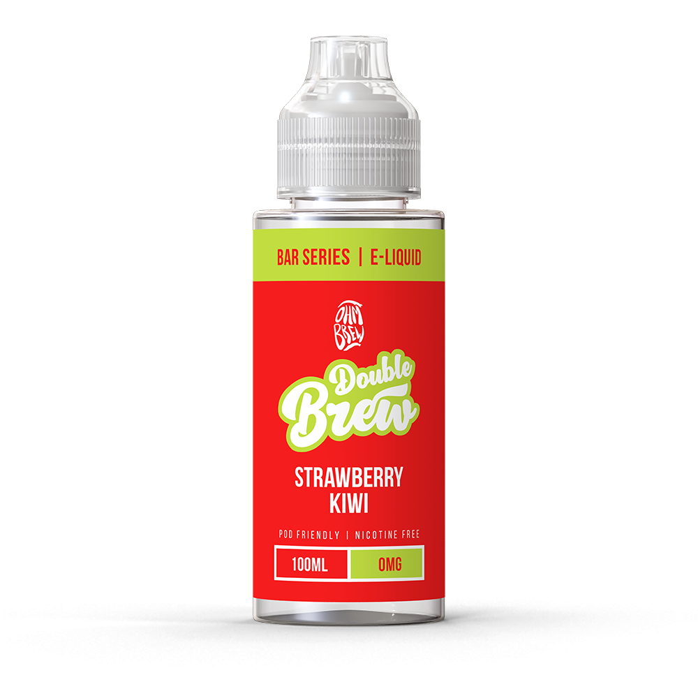 DOUBLE BREW - STRAWBERRY KIWI - 100ML