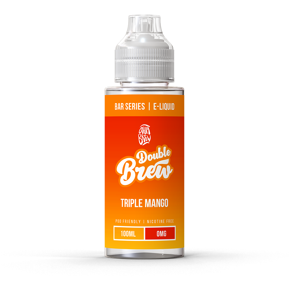 DOUBLE BREW - TRIPLE MANGO - 100ML