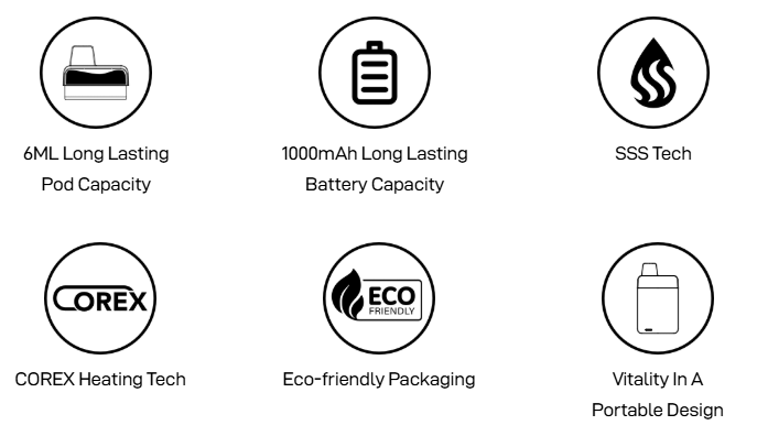 VAPORESSO - ECO NANO - SPARKLING PURPLE