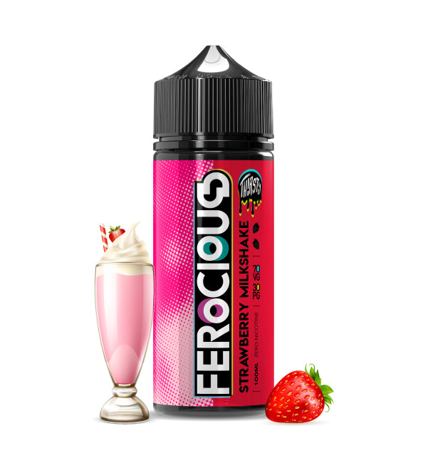 FEROCIOUS - STRAWBERRY MILKSHAKE - 100ML