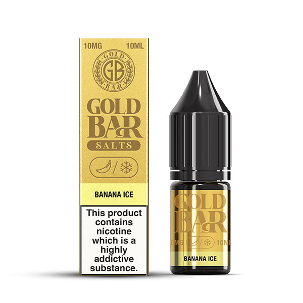 GOLD BAR - BANANA ICE - NIC SALT 10MG