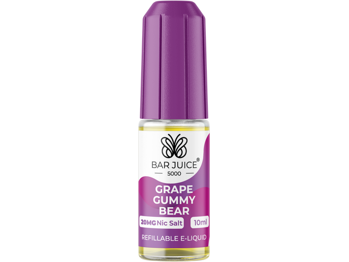 BAR JUICE 5000 - GRAPE GUMMY BEAR - NIC SALT - 5MG