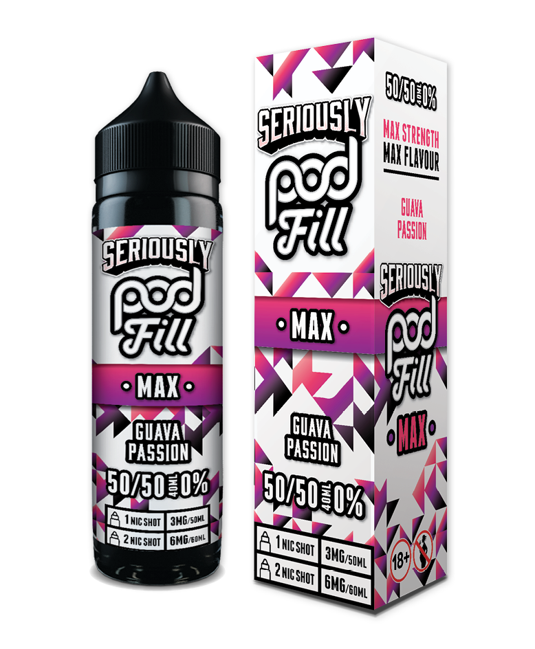 SERIOUSLY POD FILL MAX - GUAVA PASSION - 40ML