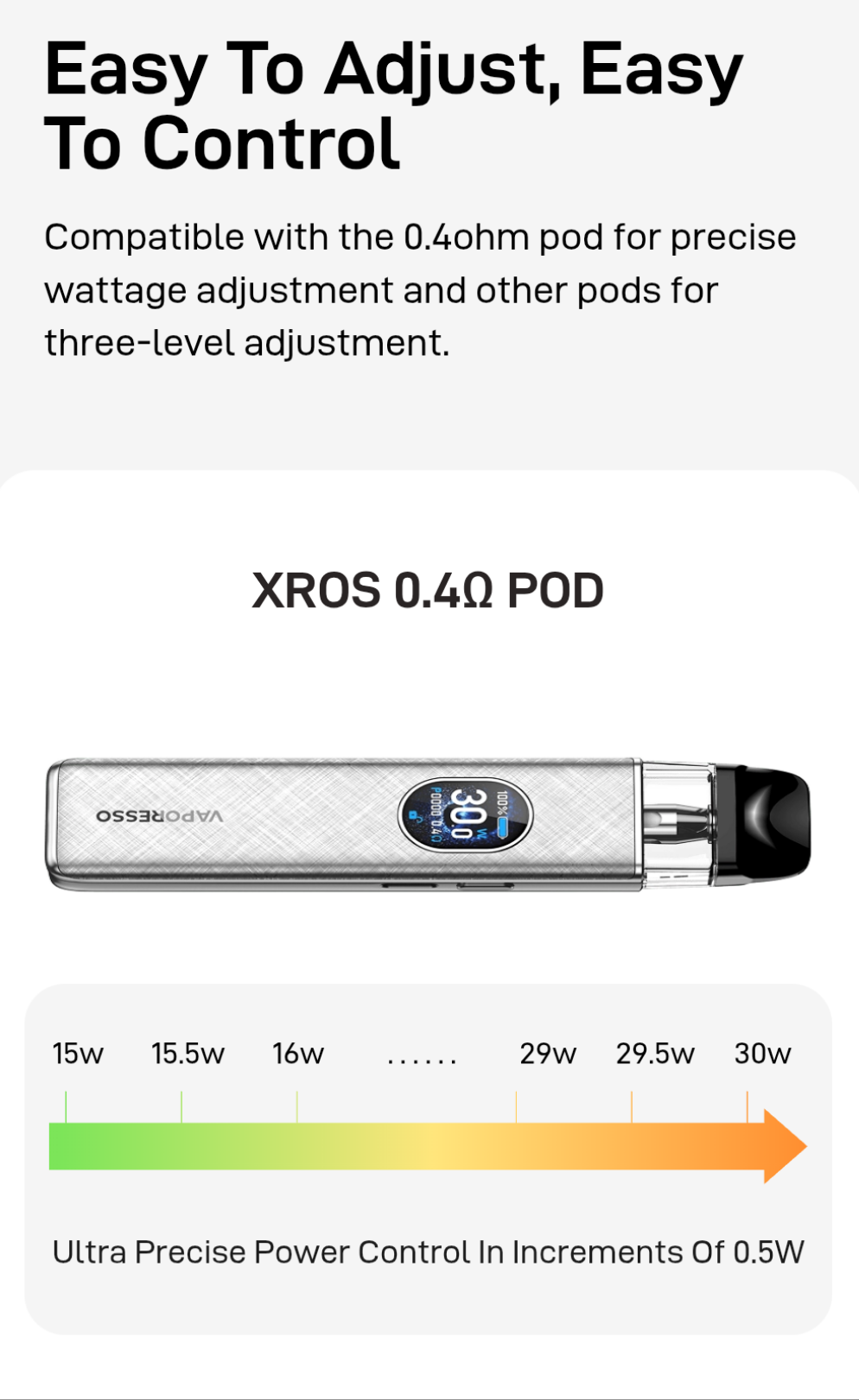 Vaporesso Xros 5 How To Change Wattage XROS 5 Vaporesso XROS 5 & 5 Mini Review: Exceptional! Vaporesso Xros 5 How To Change Wattage XROS 5 Vaporesso XROS 5 & 5 Mini Review: Exceptional!
