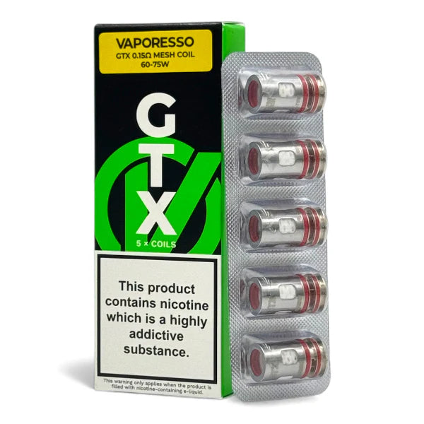 Vaporesso - Gtx Coils 0.15 </br>(5 Pack)