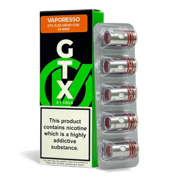 Vaporesso - Gtx Coils 0.2 </br>(5 Pack)