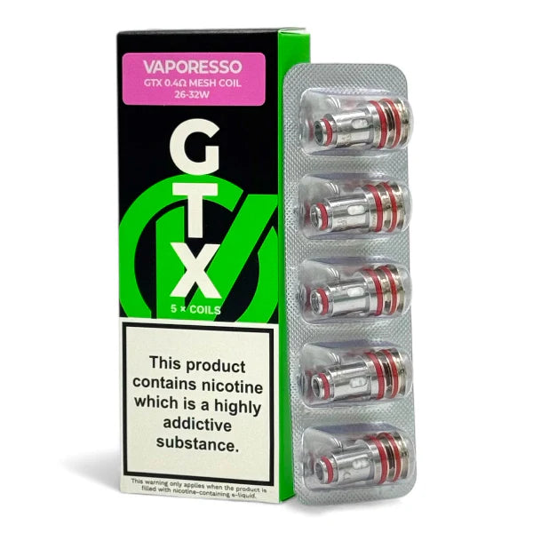 Vaporesso - Gtx Coils 0.4</br> (5 Pack)