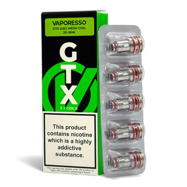Vaporesso - Gtx Coils 0.6 </br>(5 Pack)
