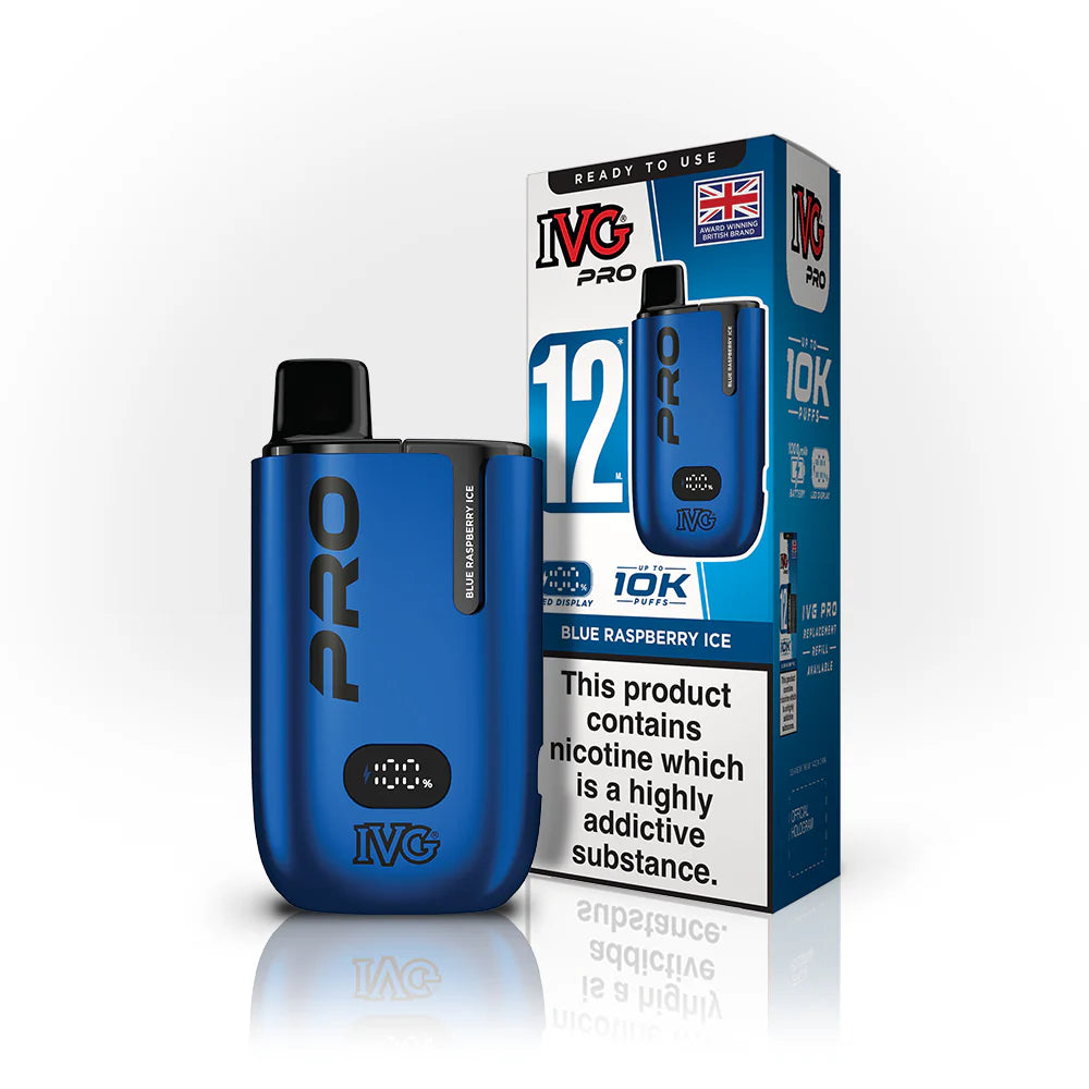 IVG Pro Kit  - Blue Raspberry Ice - 0MG Starter Kit