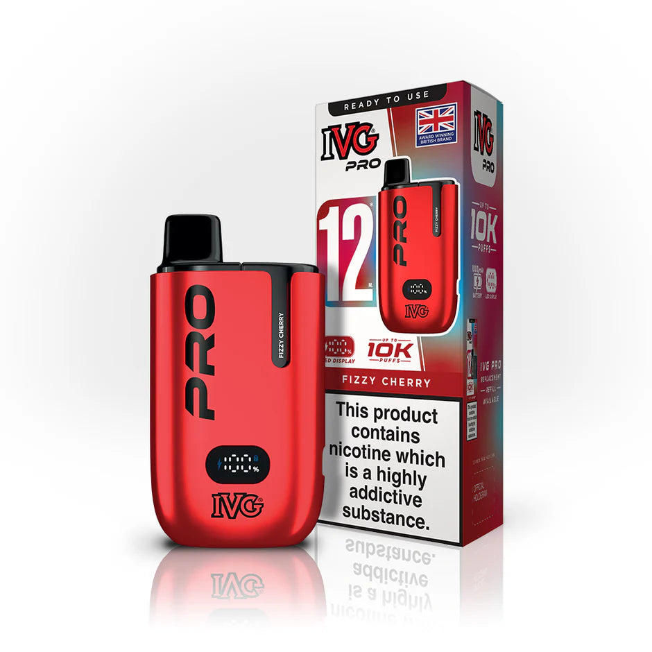 IVG Pro Kit  - Fizzy Cherry - 0MG Starter Kit