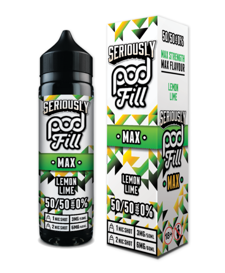 SERIOUSLY POD FILL MAX - LEMON LIME - 40ML