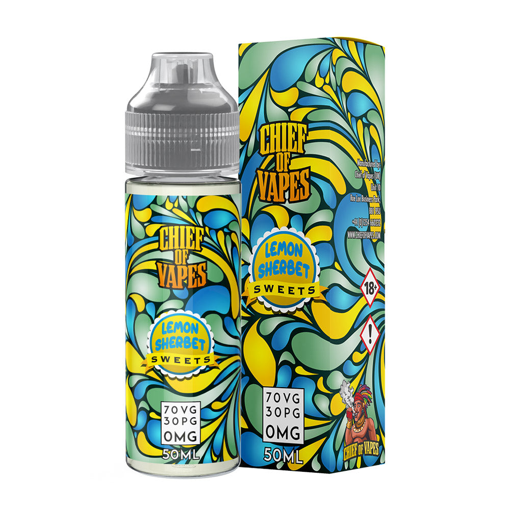 CHIEF OF VAPES - LEMON SHERBET - 50ML