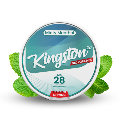 KINGSTON - MINTY MENTHOL - POUCHES 18MG